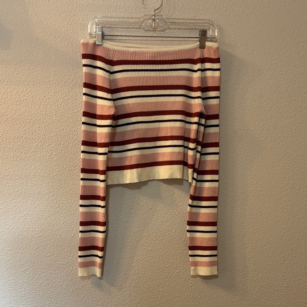 NWT Stitch & Pine Striped Long Sleeve